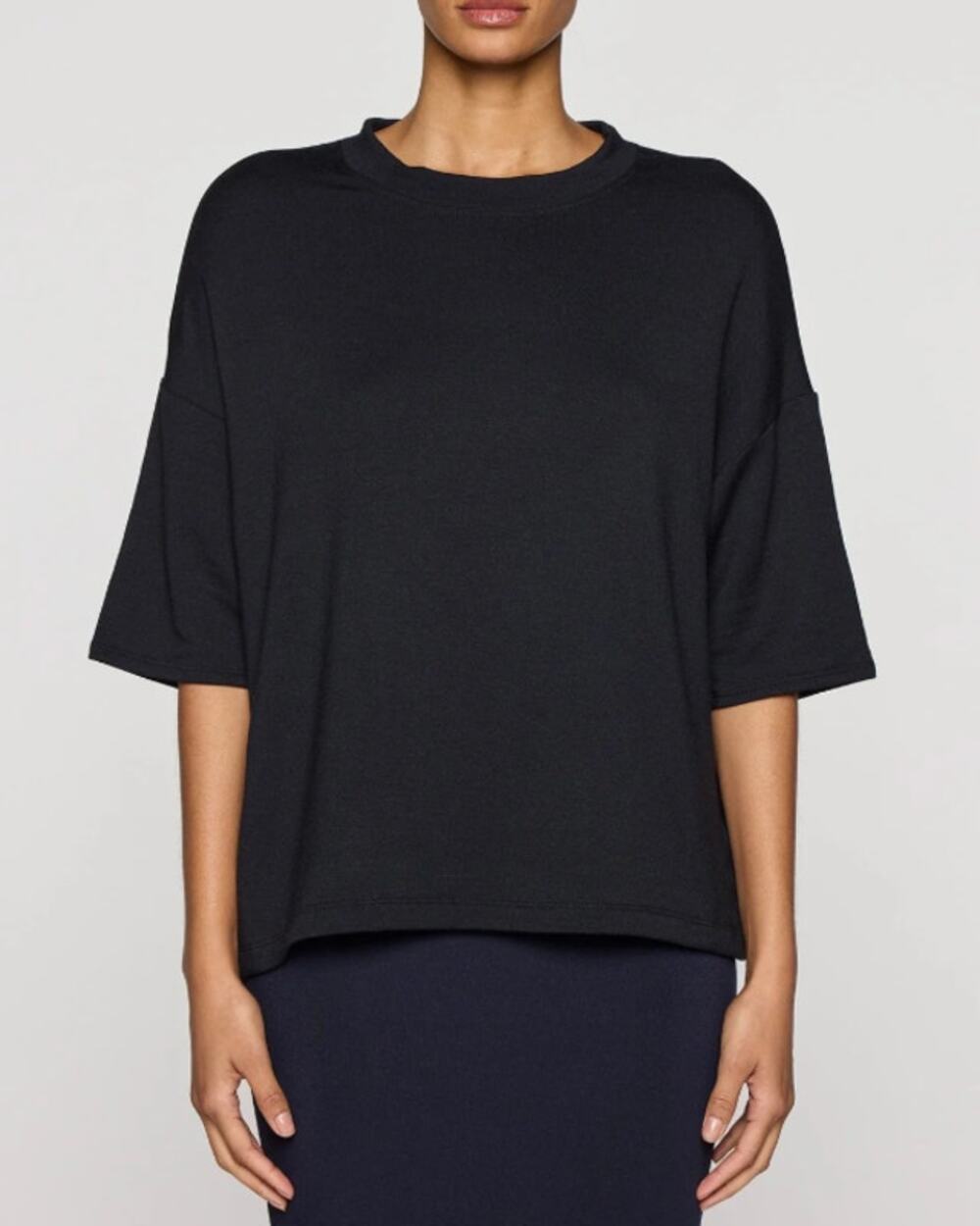 Bleusalt Oversized Tshirt Size 4 / US XL Black Short Sleeve